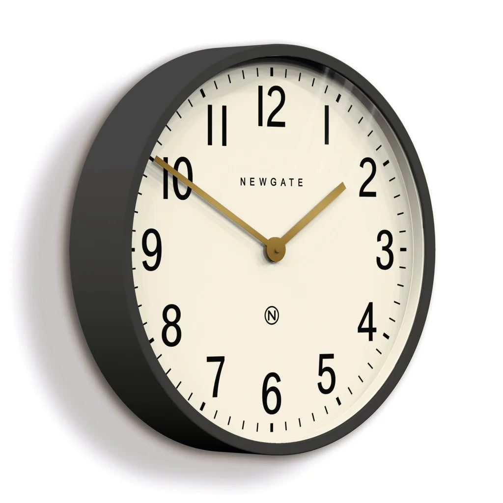 Newgate Mr Edwards Clock - Matte Blizzard Grey - Home &