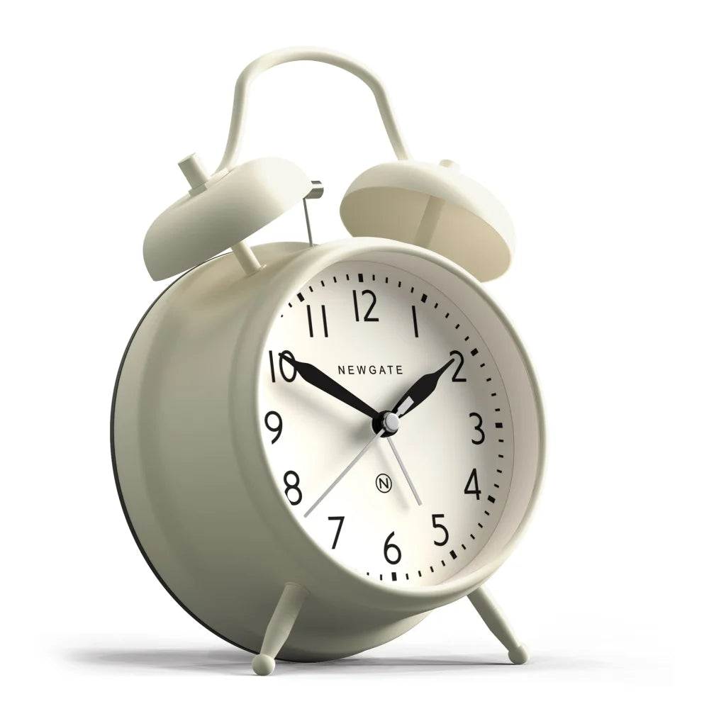 Newgate New Covent Garden Alarm Clock - White - Home &
