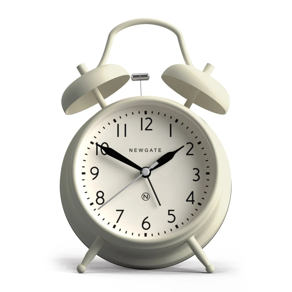 Newgate New Covent Garden Alarm Clock - White - Home &