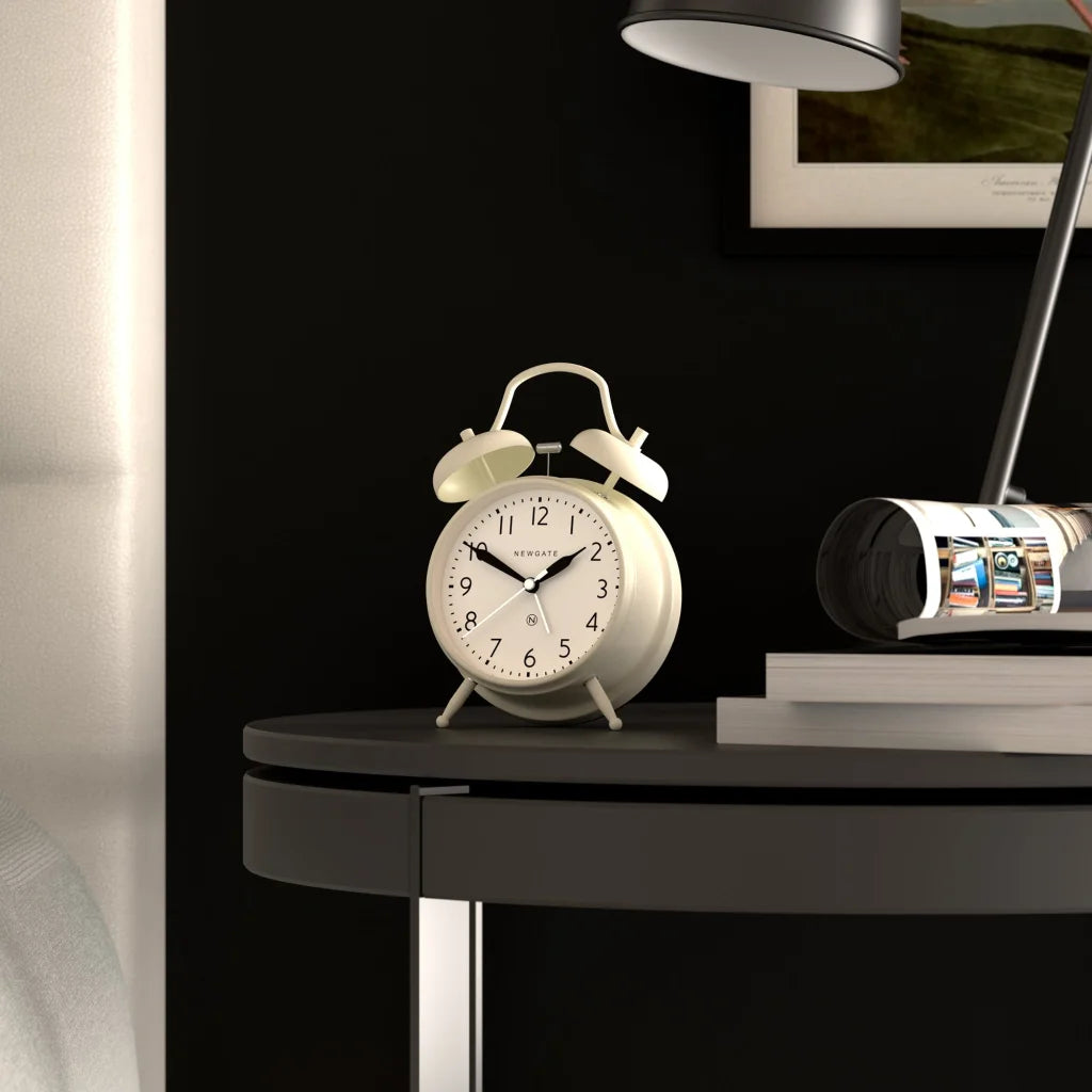 Newgate New Covent Garden Alarm Clock - White - Home &