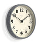 Newgate NFour Wall Clock - Matte French Navy - Home & Garden