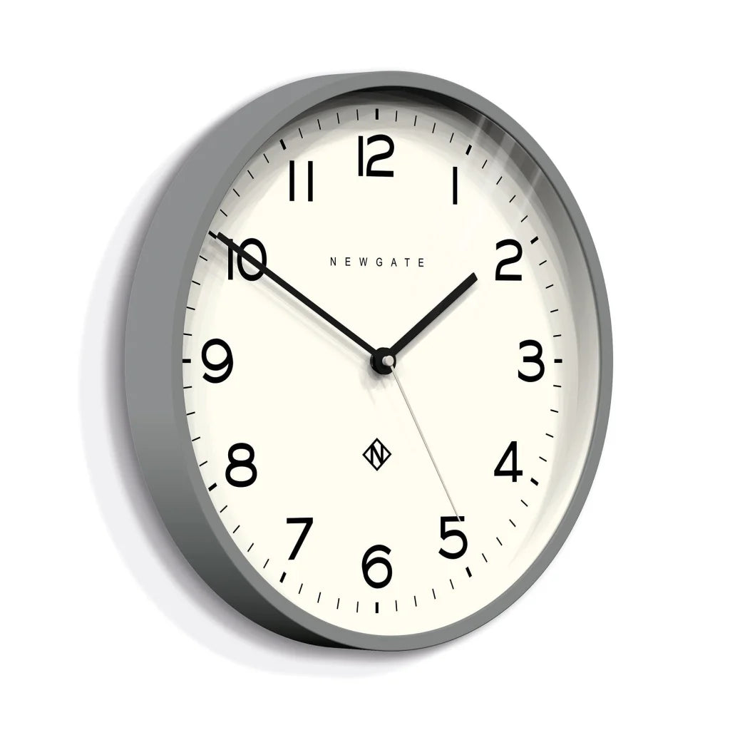 Newgate NThree Echo Clock - Silicone Grey - Home & Garden