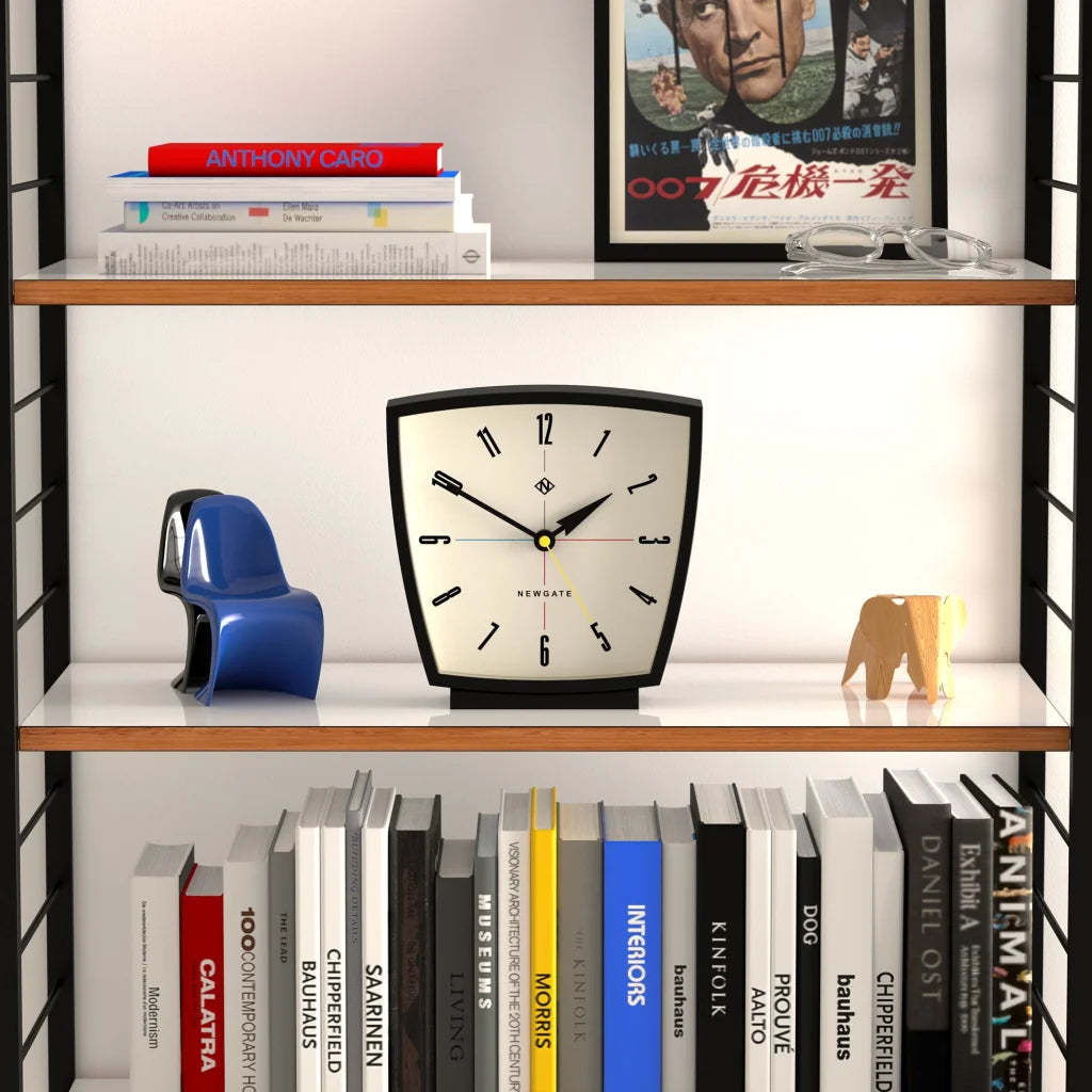 Newgate Odyssey Mantel Clock - Black - Home & Garden