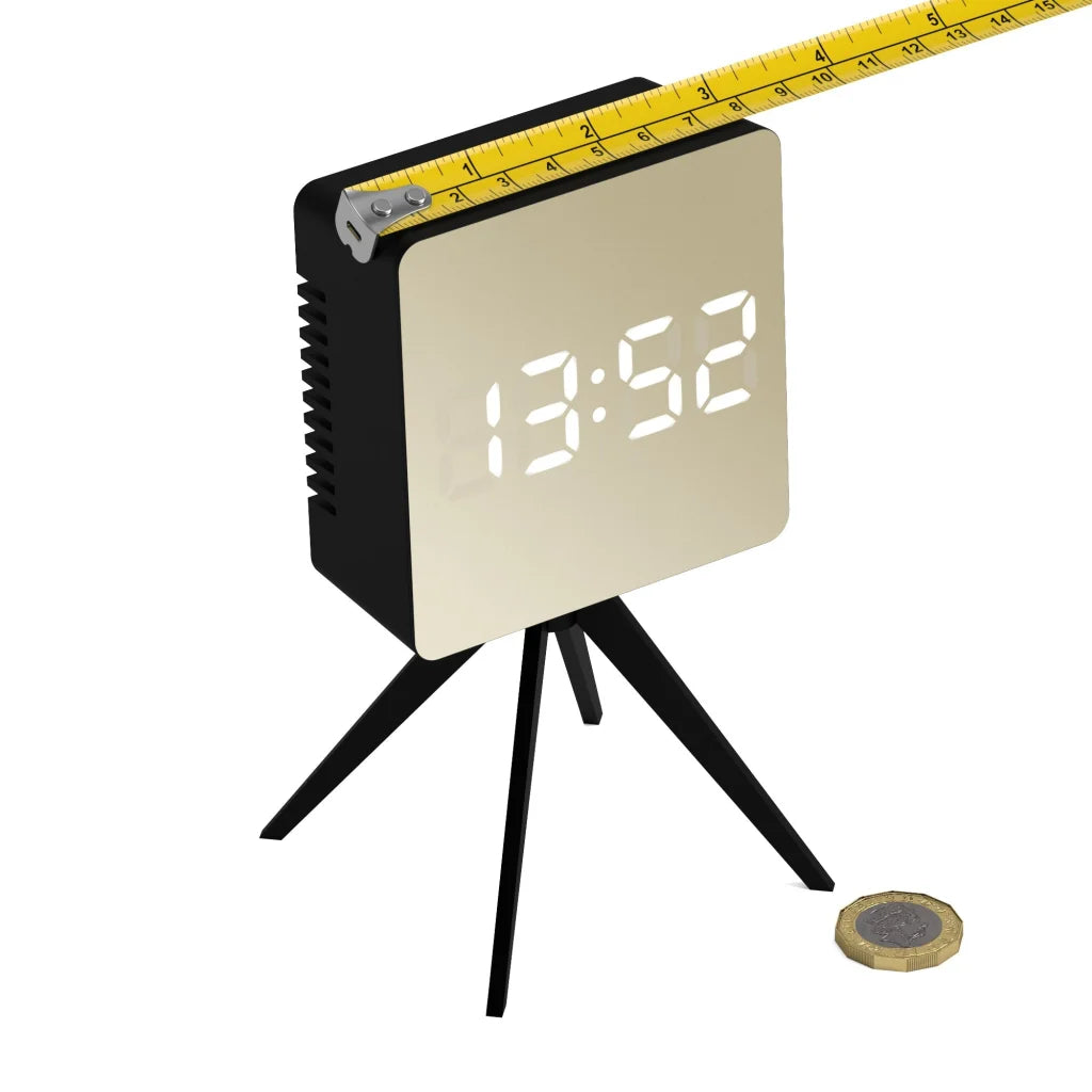 Wall clock with useful parts and product scale