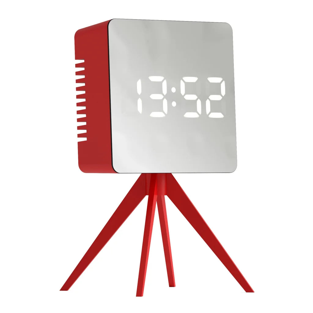Newgate Space Hotel Droid LED Alarm Clock - Red - Home &