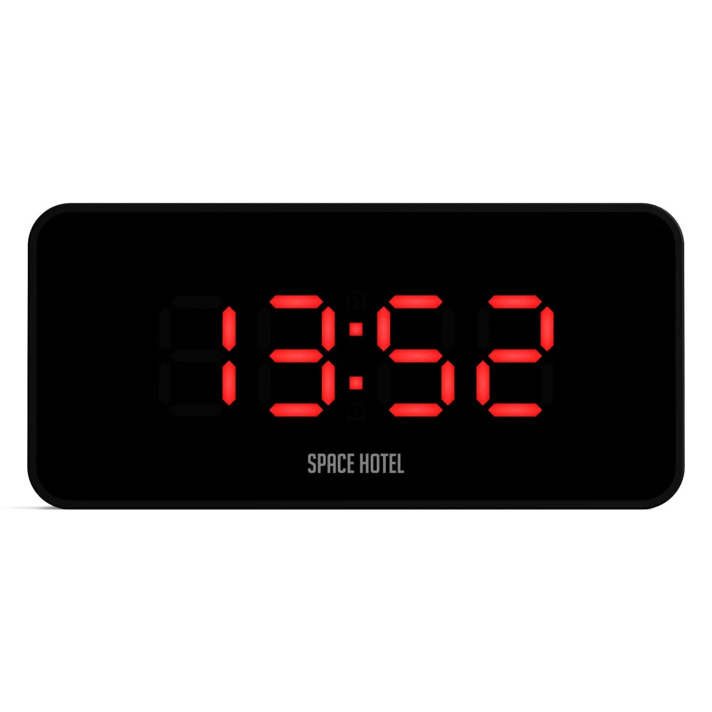 Newgate Space Hotel Hypertron Alarm Clock - Black Case