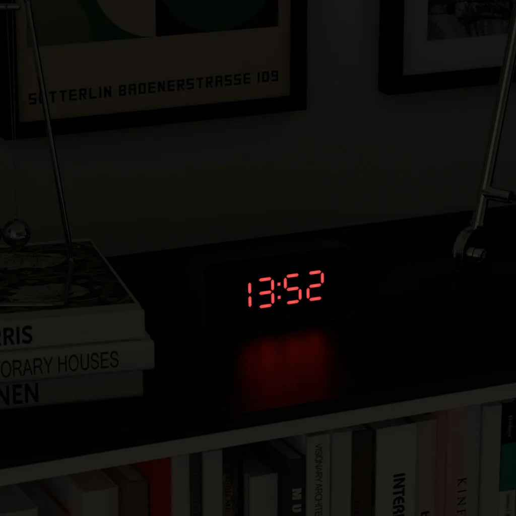 Newgate Space Hotel Hypertron Alarm Clock - Black Case