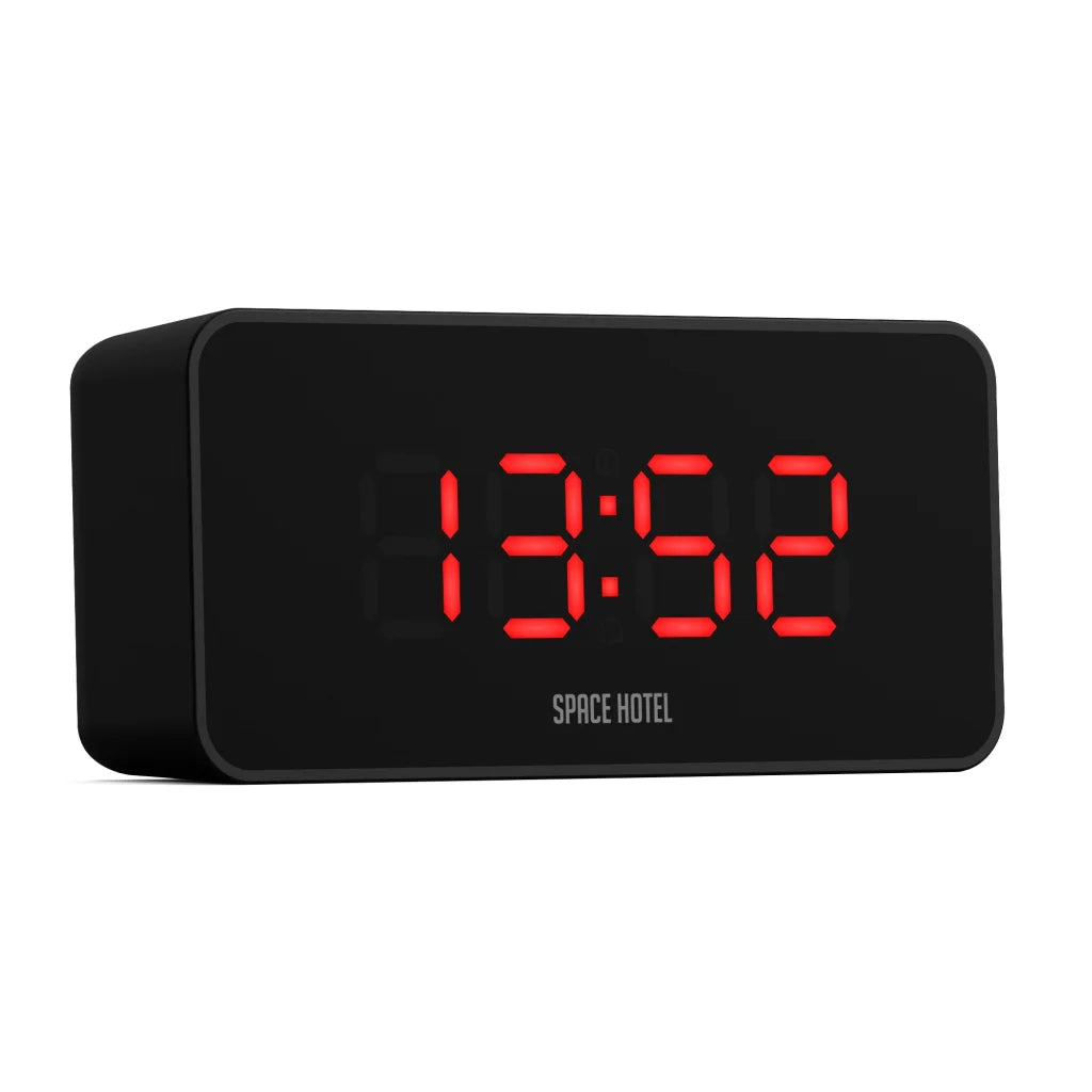 Newgate Space Hotel Hypertron Alarm Clock - Black Case