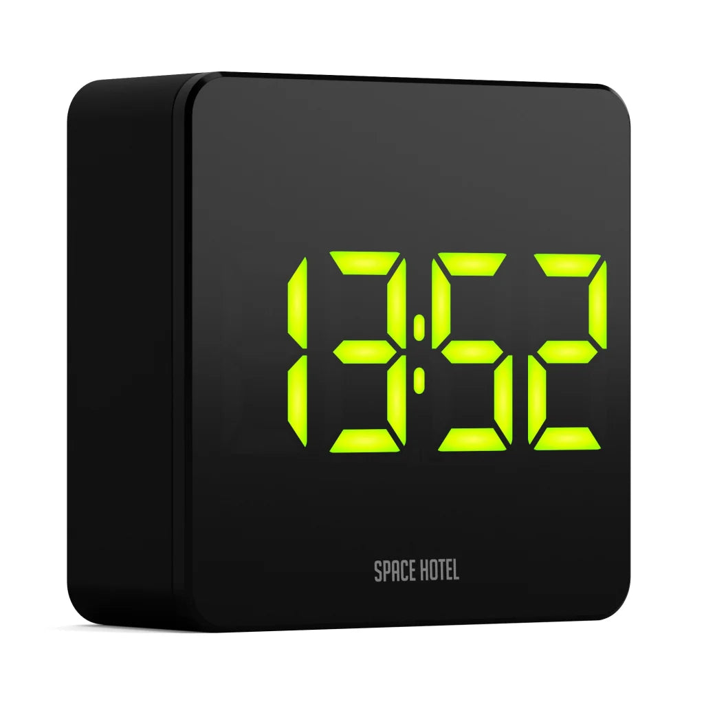 Newgate Space Hotel Orbatron Alarm Clock - Black Case Black