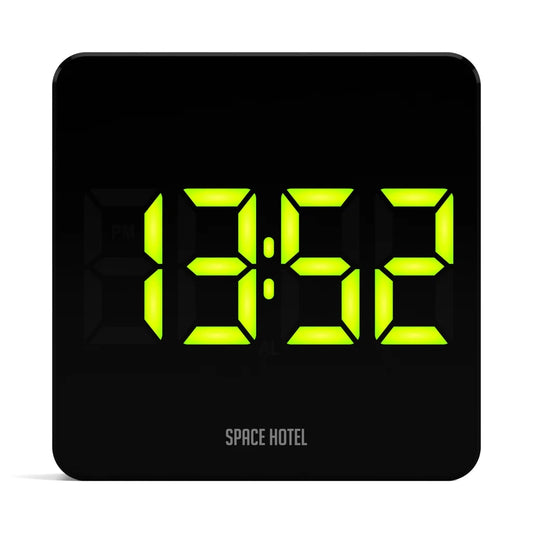 Newgate Space Hotel Orbatron Alarm Clock - Black Case Black
