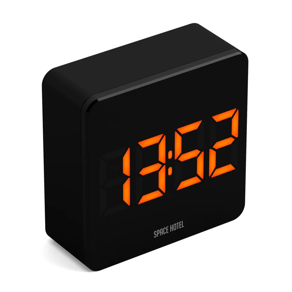 Newgate Space Hotel Orbatron Alarm Clock - Black Case Black