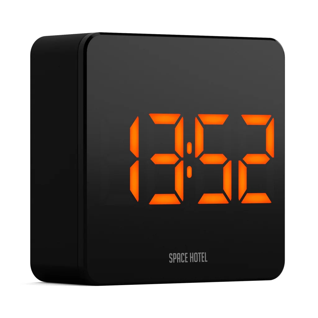 Newgate Space Hotel Orbatron Alarm Clock - Black Case Black
