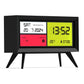 Newgate Spectronoma LCD Alarm Clock - Matte Black - Home &