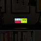 Newgate Spectronoma LCD Alarm Clock - Matte Black - Home &