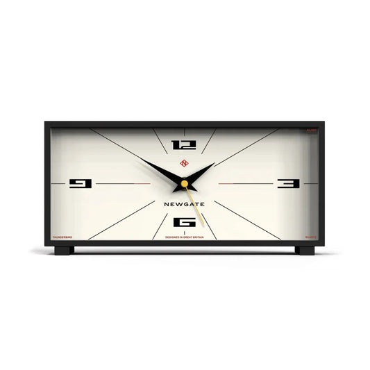Newgate Thunderbird Mantel Clock - Neutral Rocket Dial