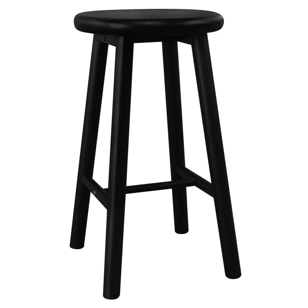 Newport Counter Stool (Black) - Furniture > Bar Stools &