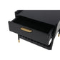 Night Stand ALCONA - Matte Black - Furniture