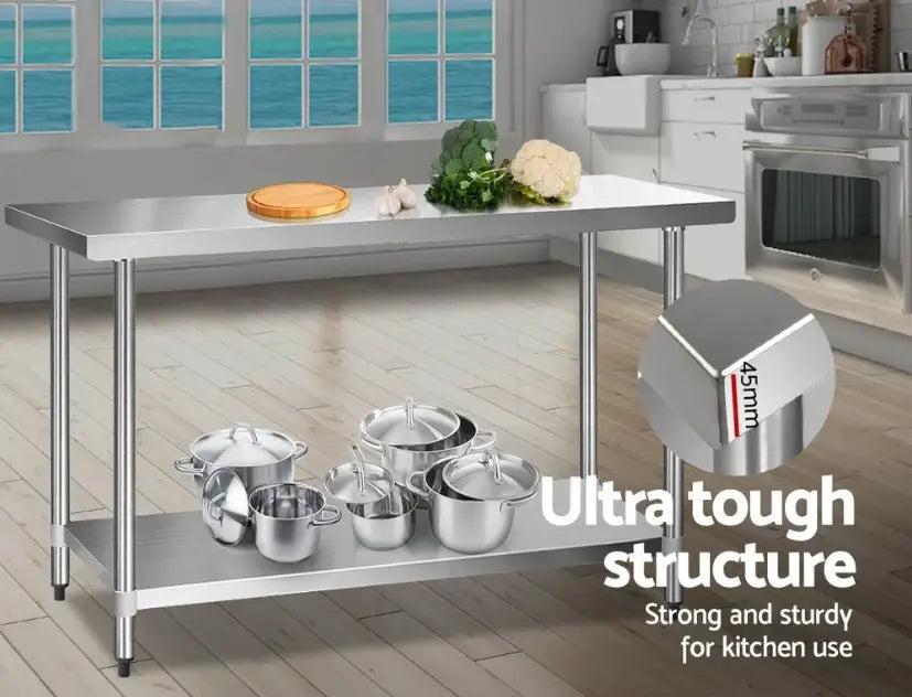 Stainless Steel Kitchen Benches: Strong Honest