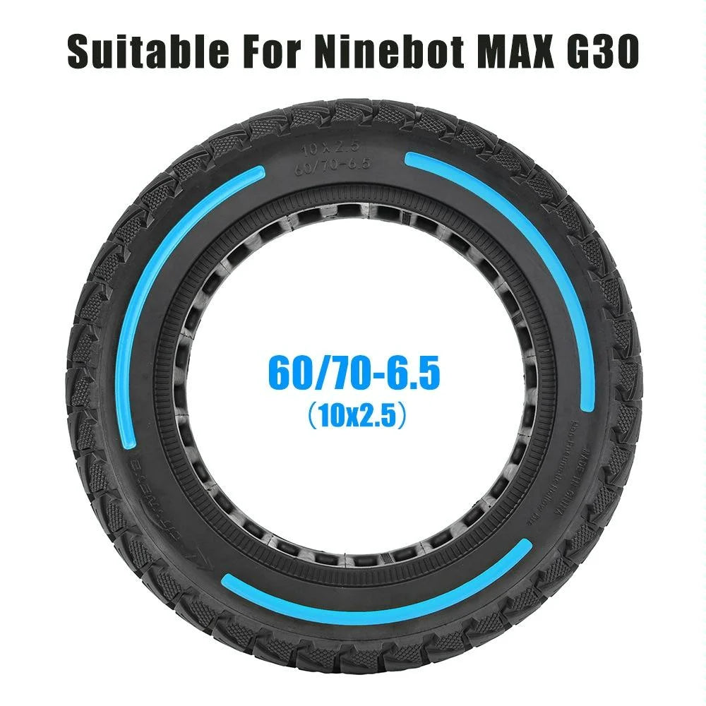 Ninebot Max G30 Electric Scooter - 10x2.5 Solid Tire