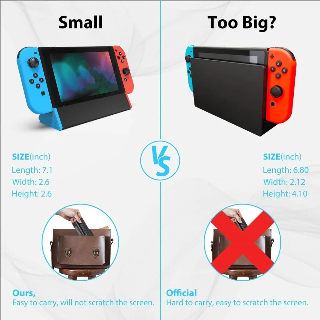 Nintendo Switch 4K Hdmi Adapter - Portable Dock-1915198409464221701