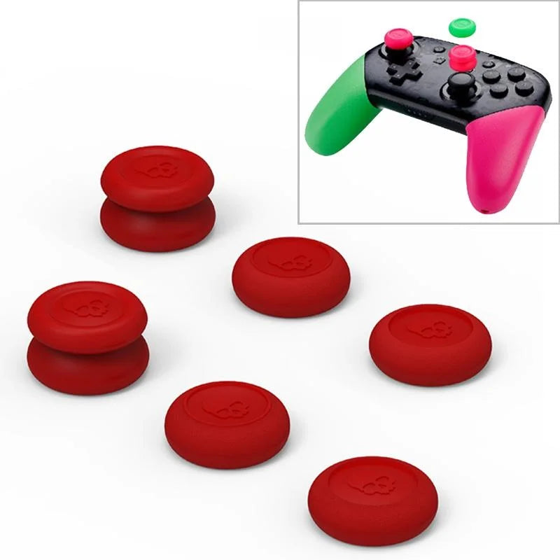 Nintendo Switch Red Thumb Grips Improved Control 559
