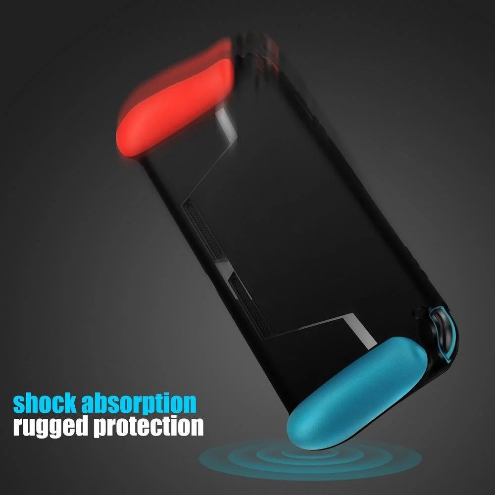 Nintendo Switch Tpu Grip With Game Card Slot - Anti Shock-1915197936795521028