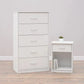 NNECN Five-Drawer Chest Classic Elegance for Organized