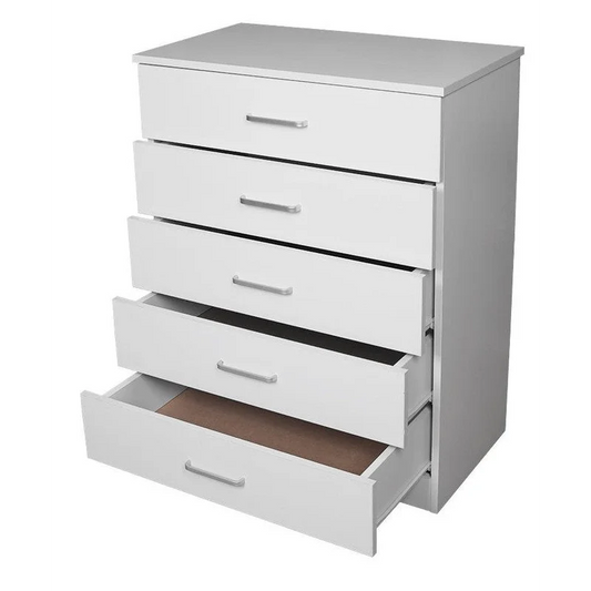 NNECN Five-Drawer Chest Classic Elegance for Organized