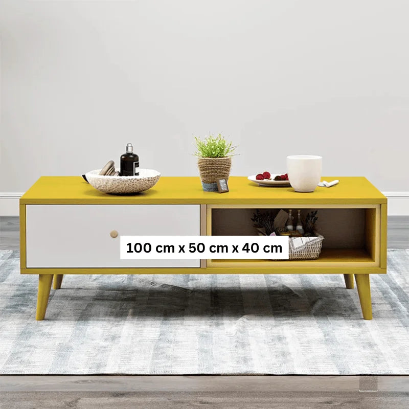 NNECN Modern TV Stand Side table & Coffee Table package