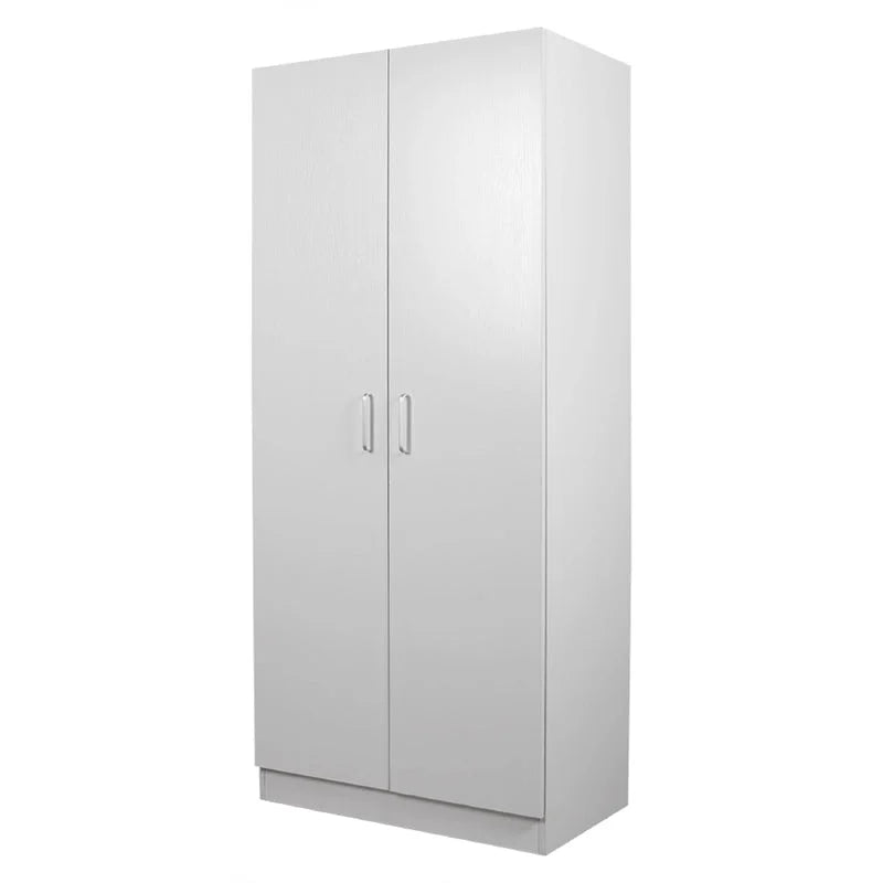 NNECN Two-Door Hanging Wardrobe for Organized Storage