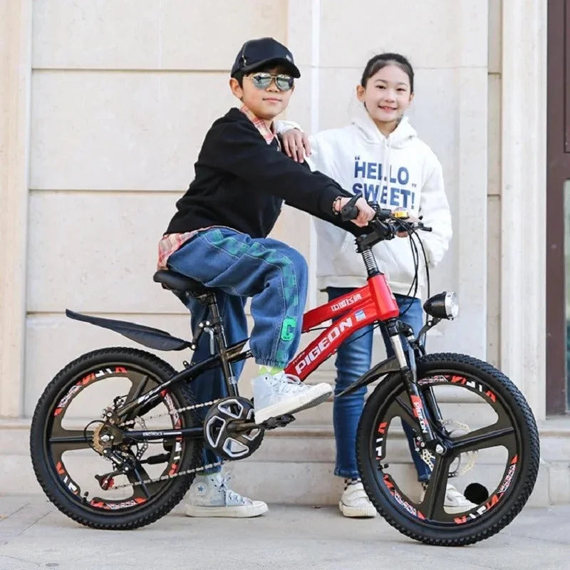 NNEOBA Children’s Mountain Bike with Shock Absorption