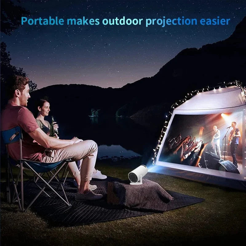 NNEOBA Transpeed 4K Wifi6 Portable Projector - Audio &