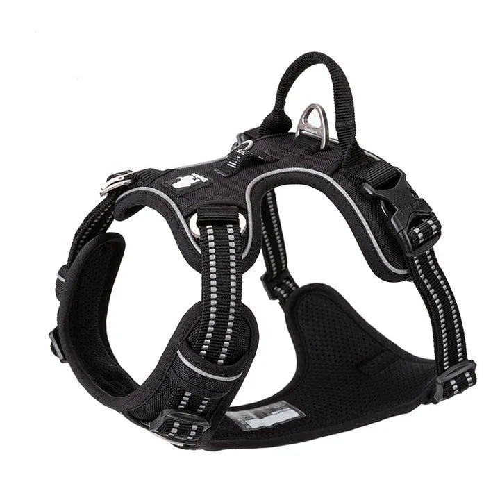 No Pull Harness - Black (XL)
