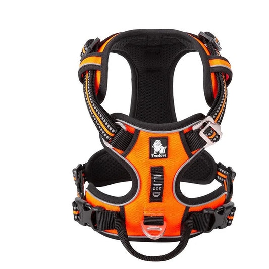 No Pull Harness - Orange (XS)