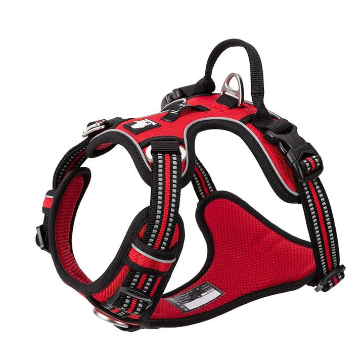 No Pull Harness - Red (XL)