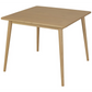 Natural dining table Nobu Oak 90 x 90cm