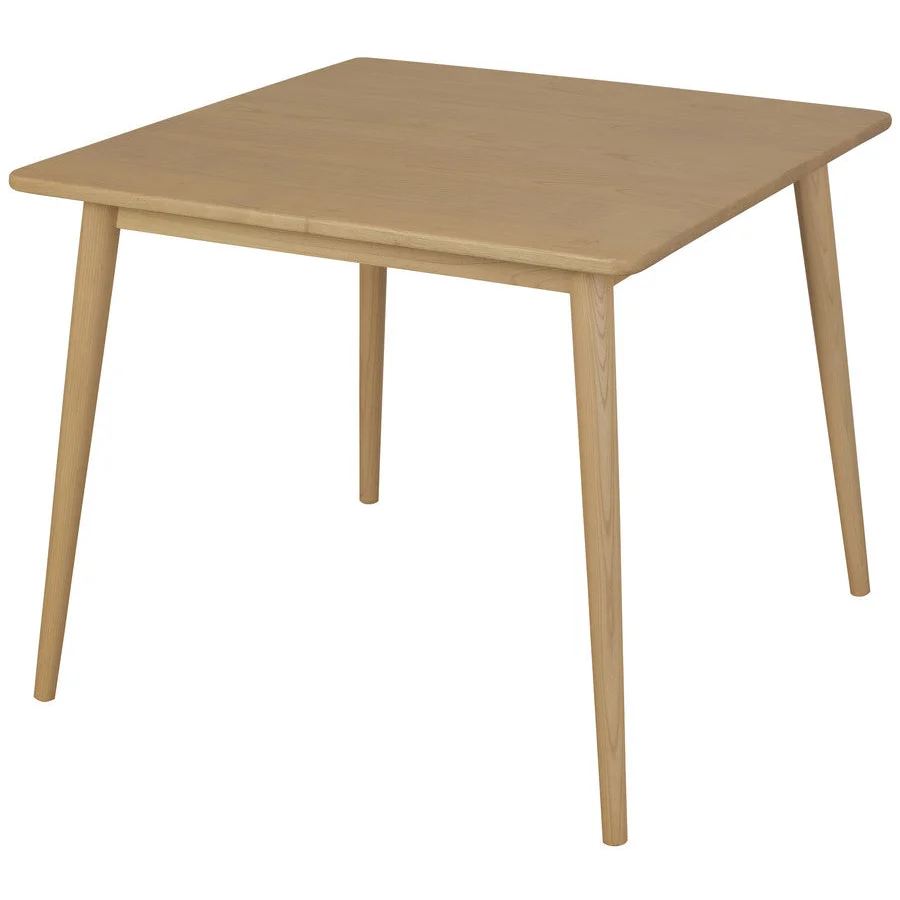 Natural dining table Nobu Oak 90 x 90cm