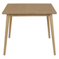 Nobu Oak Dining Table 90 x 90cm Natural