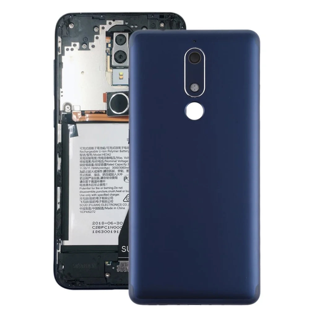 Nokia 5.1 Battery Back Cover - Compatible With Ta 1061 / 1075 / 1076 / 1088-1915196584983924742