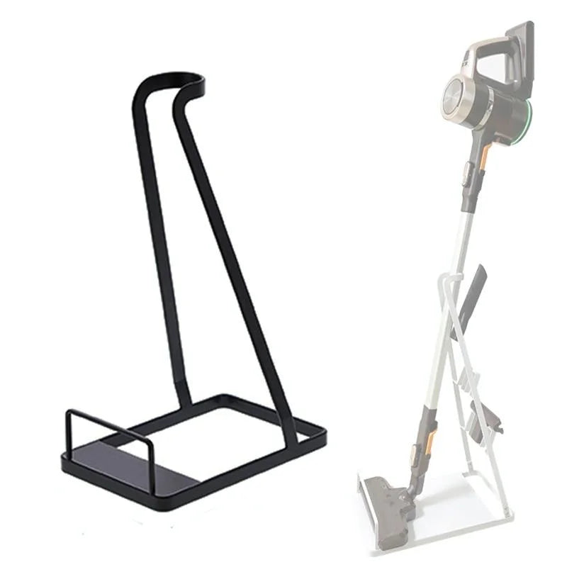 Non-Punch Storage Bracket For Dyson Vacuum - Universal Floor Mount Black-1915197827315798023