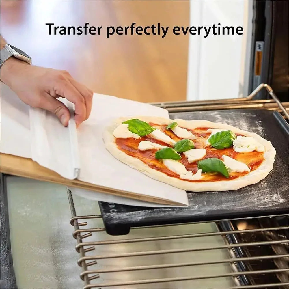 Non-Stick Flexible Pizza Peel with Handle - Perfect