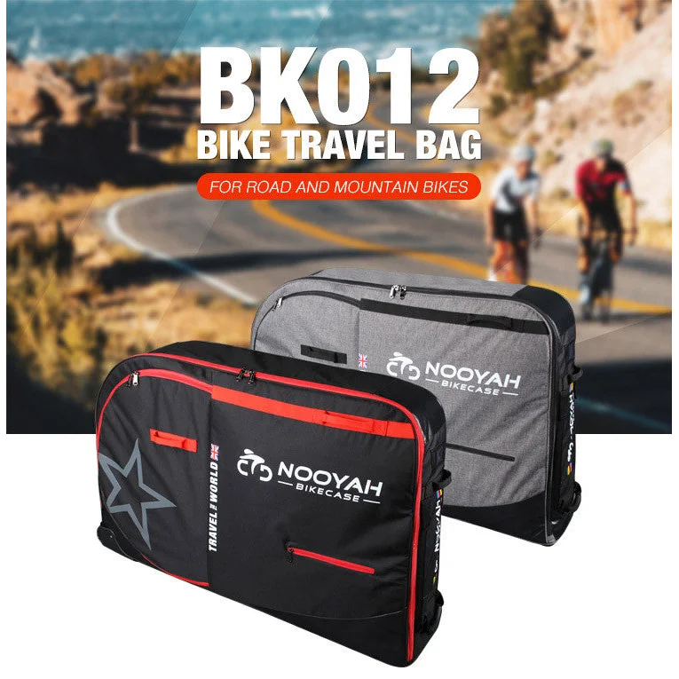 NOOYAH Bike Travel Bag Plane Boat Transport for MTB Road TT