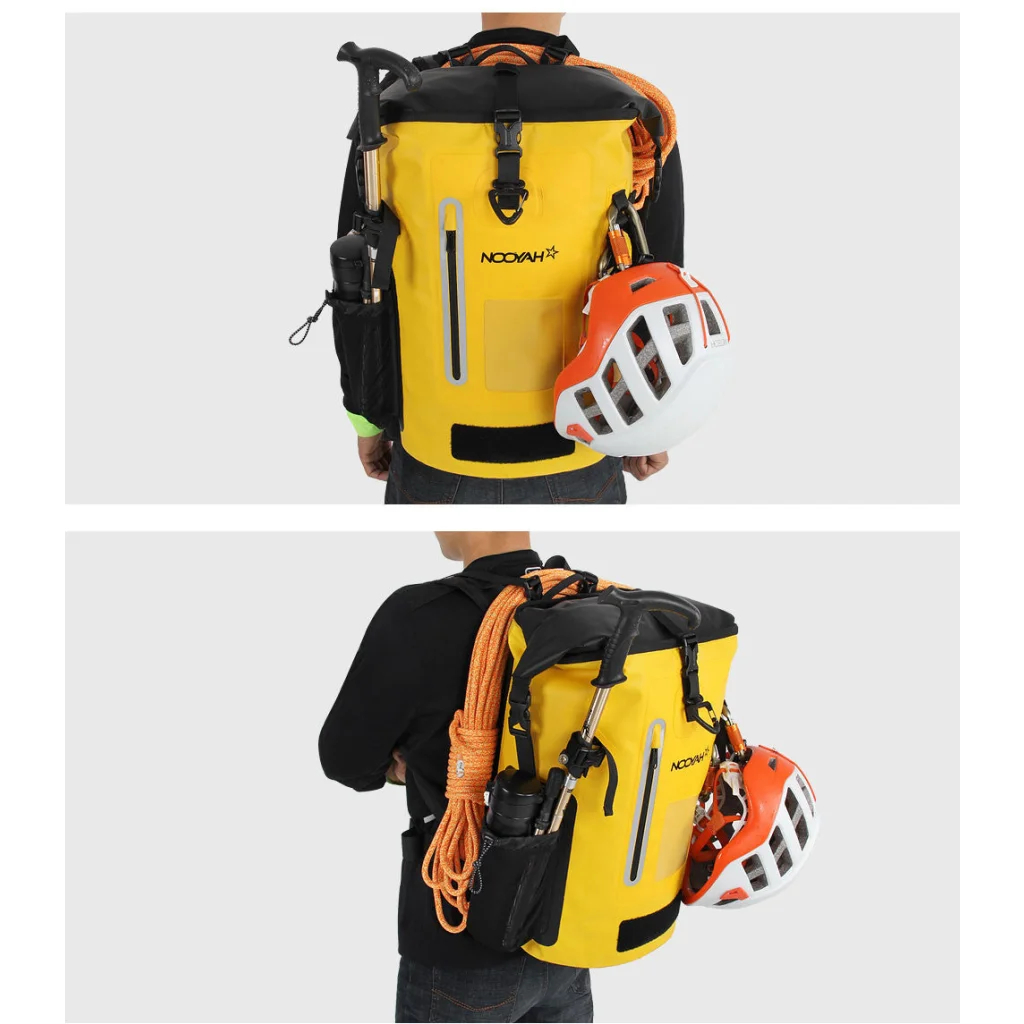 NOOYAH IPX8 Waterproof Outdoor Sports Backpack Double-Layer