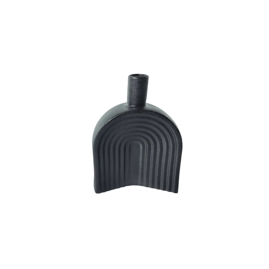 Nordic Arch Vase - Black - Home & Garden > Decor > Vases &