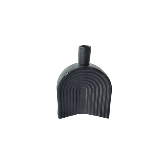 Nordic Arch Vase - Black - Home & Garden > Decor > Vases &