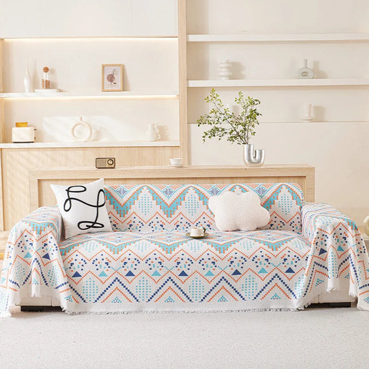 Nordic-Style Full-Cover Sofa Blanket - 180 x 230 cm