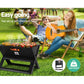 Notebook Charcoal BBQ Grill Portable grillz 579