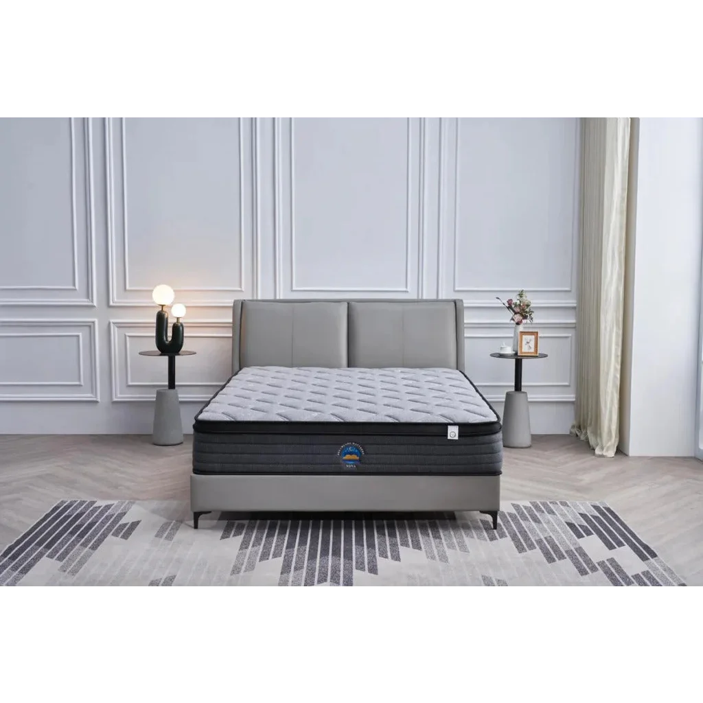 Nova hybrid 28cms thickness pocket spring mattress-queen