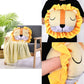 Novelty Cushion/Throw Happy Kids Lion - Home & Garden
