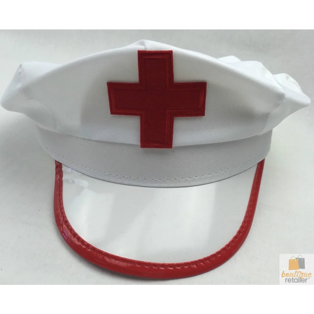 NURSE HAT Doctor Fancy Halloween Party Costume Accessory